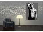 Quadro David Beckham dipinto a mano pop art