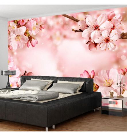 Fotomurale Adesivo Fiori Rosa ARREDALACASA