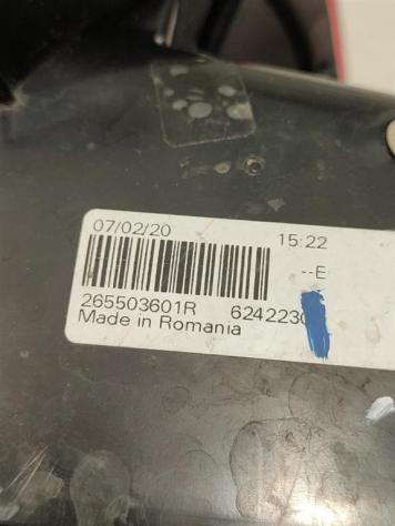 STOP FANALE POSTERIORE DESTRO DACIA Duster Serie 265503601R K9K658 (1724) - Foto 4