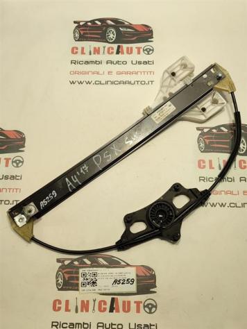 MECCANISMO ALZAVETRO POST. SX AUDI A4 Avant (8W5) 8W0839461 DETA (15)