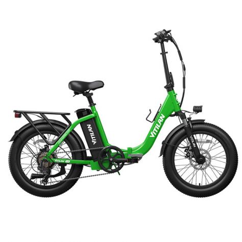 FAT BIKE PIEGHEVOLE VITILAN U3 750W 48V NUOVO - Foto 9