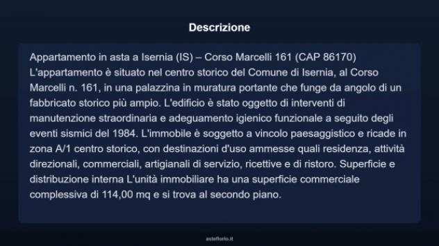 Immobile in asta di 114 m² con più di 5 locali in vendita a Isernia - Foto 4