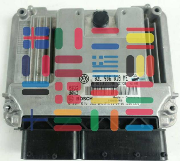 0281018369 03L906018ME Seat Exeo 2.0 centralina motore Bosch