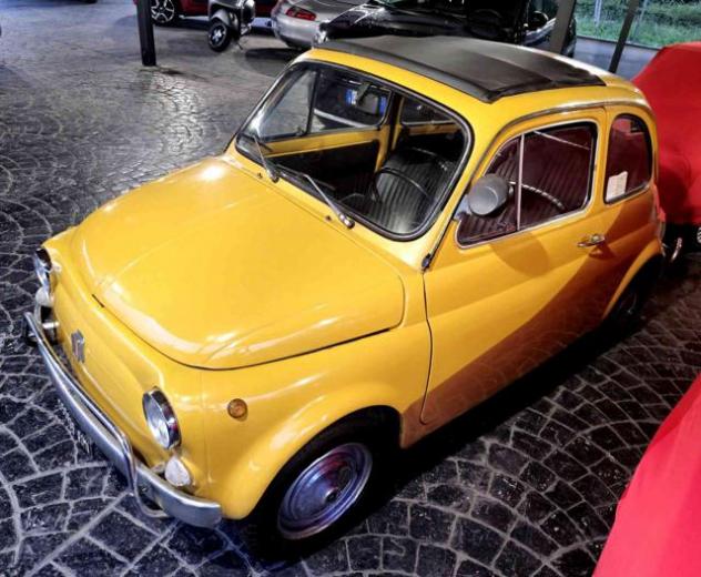 FIAT 500 VERNICE ORIGINALE CAPPOTTA NERA OTTIME CONDIZIONI! rif. 21736623 - Foto 2