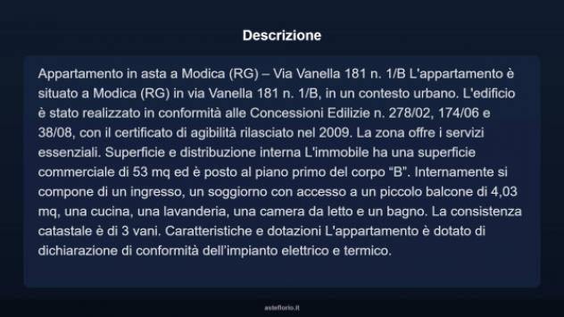 Immobile in asta di 53 m² in vendita a Modica - Foto 4