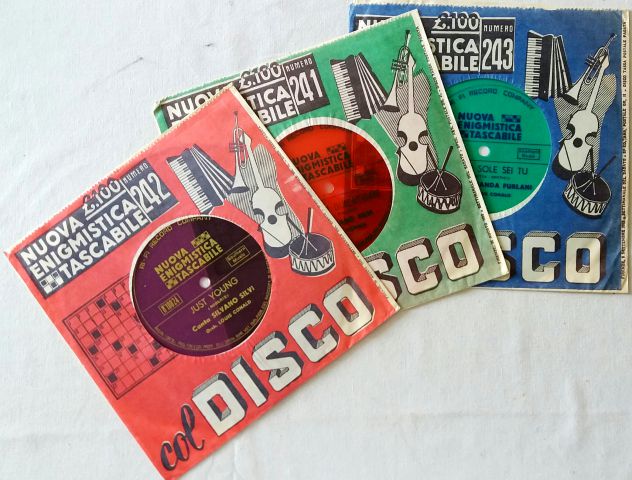 1959-n.16 Flexi-Disc-45 giri-Inserto della rivista Il Musichiere - Foto 2