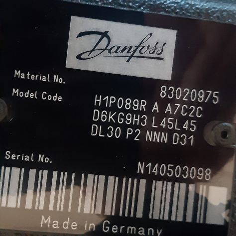 Pompa Sauer Danfoss per telescopici Dieci