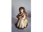 Figurina vintage di  angelo  in ceramica  Thun. In ottime condizioni  con l'etic