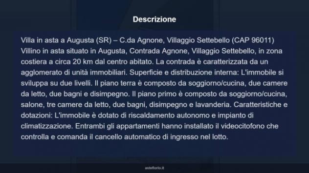 Immobile in asta di 169 m² con più di 5 locali in vendita a Augusta - Foto 14