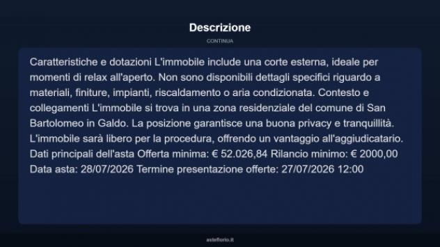 Immobile in asta di 245 m² con più di 5 locali in vendita a San Bartolomeo in Galdo - Foto 11