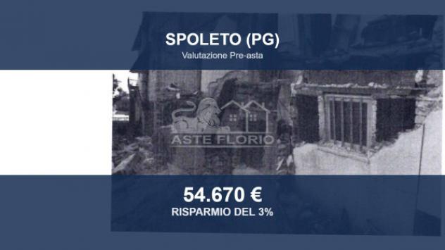 Immobile in asta di 98 m² con più di 5 locali in vendita a Spoleto
