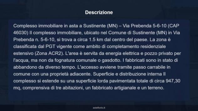 Immobile in asta di 947 m² in vendita a Sustinente - Foto 9
