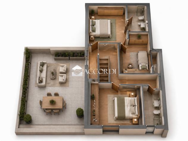 RIF.LLME6 - VILLA RAFFINATA NUOVISSIMA COSTRUZIONE IN PARCO MESTRE - Foto 9