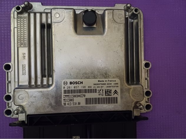 CENTRALINA MOTORE / 0281037198 / 17234117 PER OPEL GRANDLAND X 1.5 CD Centralin