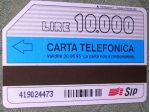 SCHEDA TELEFONICA ITALIA 49U
