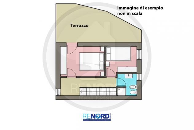 CASA SEMI INDIPENDENTE di 4 vani e di 85 mq (VILLANTERIO) rif. VIL7138 - Foto 4