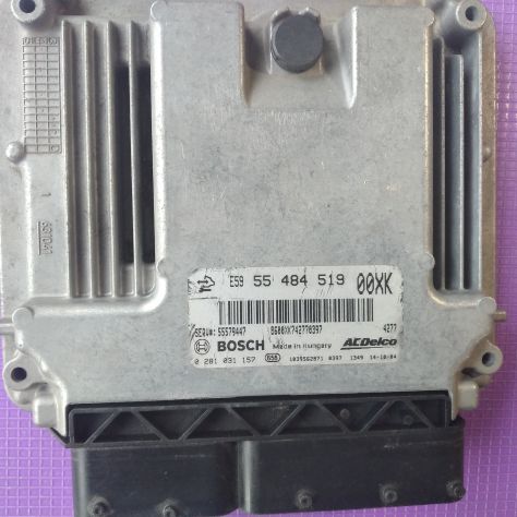 Centralina Controllo Motore 0281031157 55484519 OPELCORSA D (S07)1.3 CDTI (L08,
