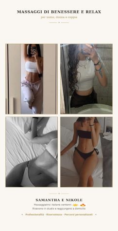 Niky e Samy stupende ragazze italiane ventenni Tel:3500191554