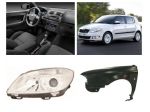 Skoda Fabia Roomster frontale completo kit airbag 2010 11 12 13 2014
