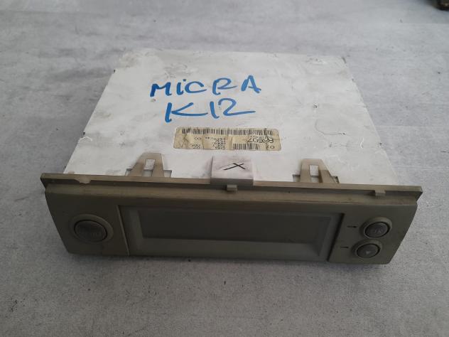 DISPLAY NISSAN Micra 3° Serie AX607 (0003)