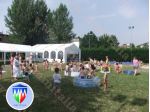 TENDOSTRUTTURE  GAZEBO PER FIERE MANIFESTAZIONI 6 X 8  TELO IGNIFUGO