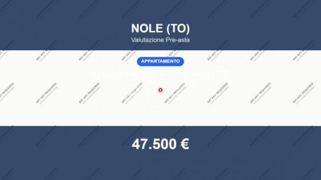 Immobile in asta di 127 m², box auto doppio in vendita a Nole