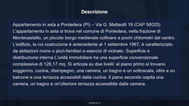 Immobile in asta di 126 m² in vendita a Pontedera - Foto 17