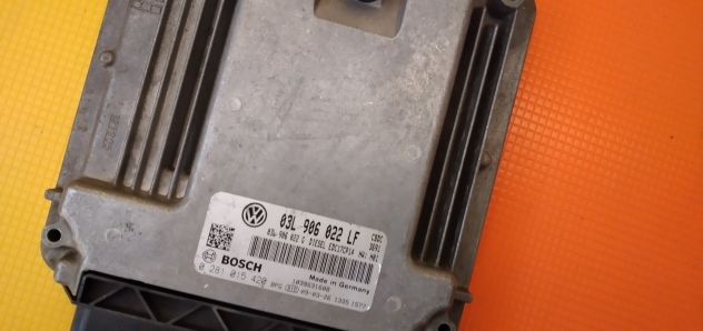 ECU 0281015420 EDC 17CP14 CENTRALINA MOTORE VW GOLF 2.0 TD - Foto 3