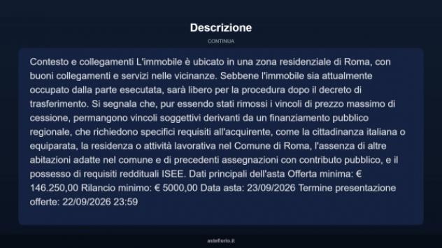 Immobile in asta di 73 m² in vendita a Roma - Foto 11