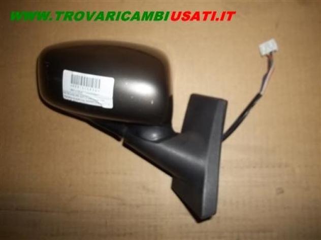 RETROVISORE EST.D.(versione con regolazione elettrica) MARRONE MET. 5 FILI FIAT IDEA (2S/4D)  Vetri e Retrovisori  Cristalli  Retrovisori  Retrovisore