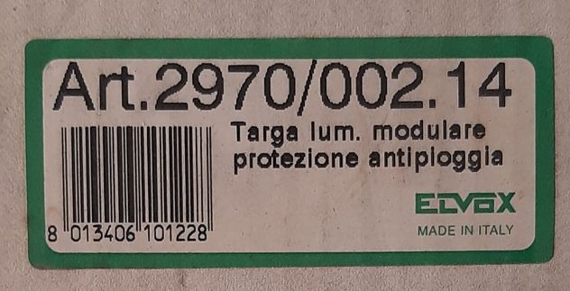 Kit per Targa Pulsantiera citofonica Urmet (Vimar) 2 posti incasso completa che - Foto 5