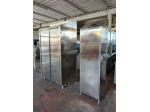 armadio e porta detersivi inox usati