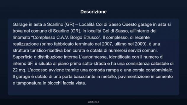 Immobile in asta di 22 m² in vendita a Scarlino - Foto 8