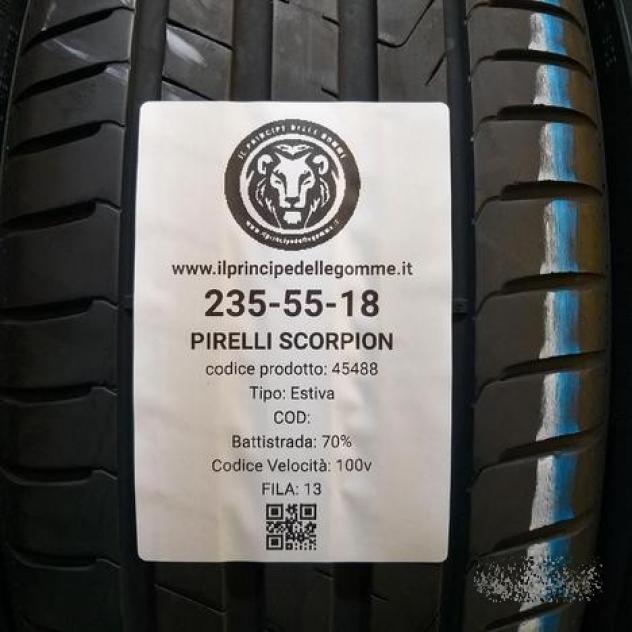 4 gomme 235 55 18 pirelli a45488 - Foto 2