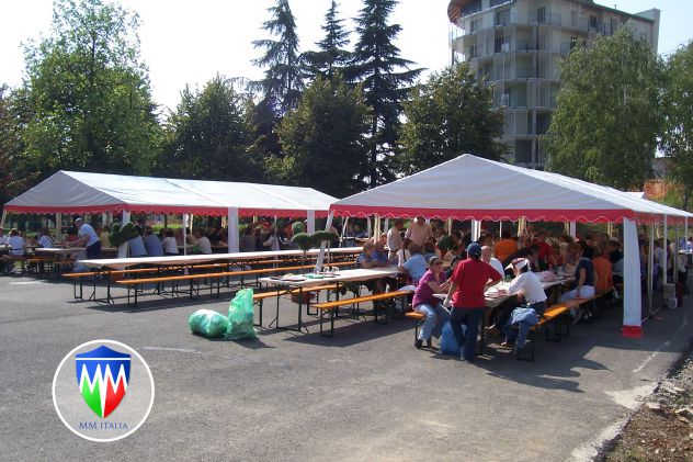 TENDOSTRUTTURE GAZEBO PROFESSIONALI 5 X 12 OCCASIONE A TARANTO