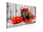 Quadro Pomodori E Peperoncino - ARREDALACASA