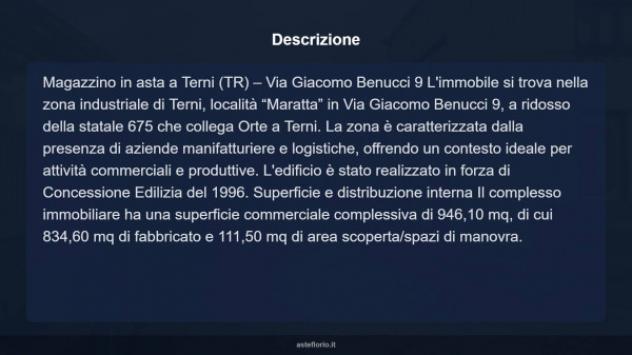 Immobile in asta di 835 m² in vendita a Terni - Foto 9