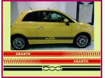 Adesivi abarth per nuova FIAT 500 ultima versione