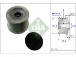 Ina Ruote Libere Alternatore (Oap) 535002310