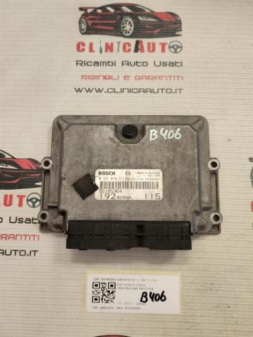 CENTRALINA MOTORE FIAT Stilo Berlina 5P 55185364 0281010337 937A4000 diesel 1910 (0110)