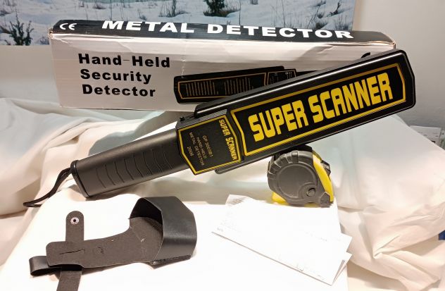 Metal Detector Metal Scanner Alta sensibilità Nuovo ottimo per Sicurezza