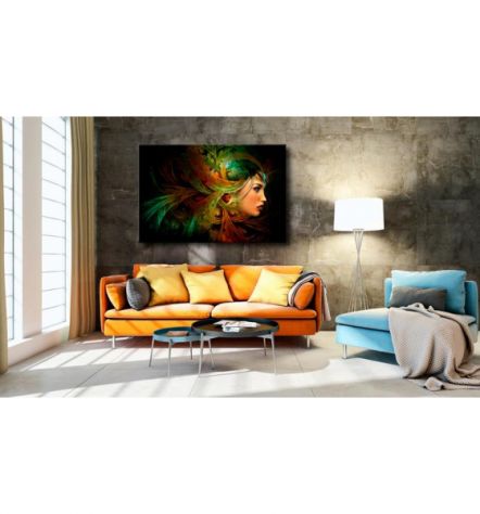 Quadro Con Una Donna Selvaggia - ARREDALACASA - Foto 2