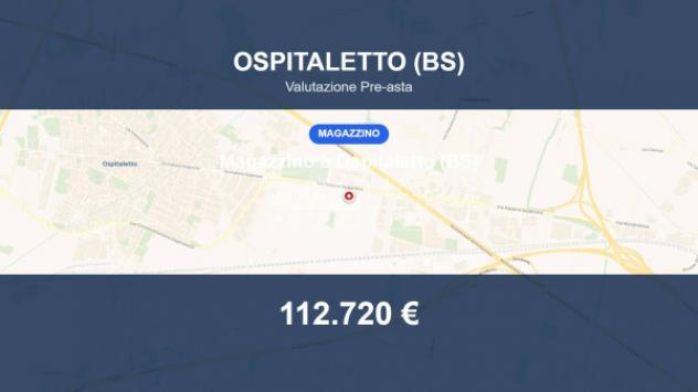 Immobile in asta di 474 m² in vendita a Ospitaletto
