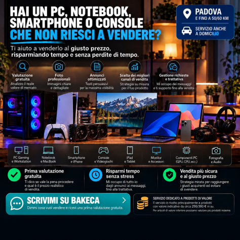 Vendita PC, MacBook e smartphone | Servizio