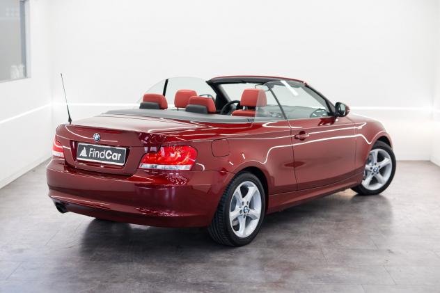 BMW Serie 1 Bmw 118 i 143cv Cabrio Attiva *Restyling*Sedili riscaldati*Interni Pelle "boston"/korall-rot*Frangivento*PDC* - Foto 5