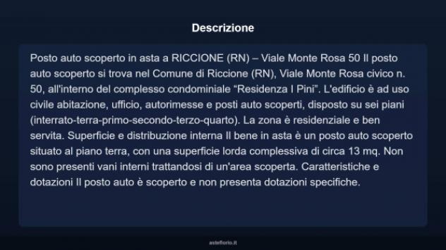 Immobile in asta di 13 m² in vendita a Riccione - Foto 3