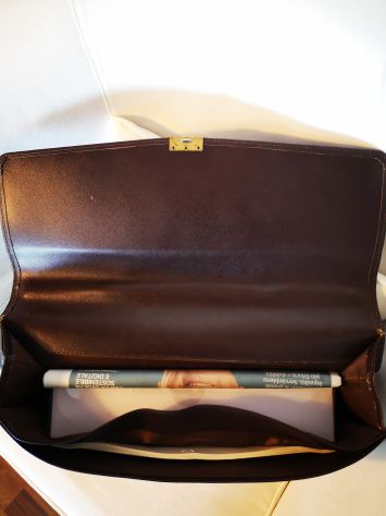 SVENDO ELEGANTE CARTELLA IN CUOIO CRESPO - Foto 4
