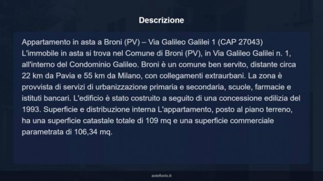 Immobile in asta di 109 m², box auto in vendita a Broni - Foto 12