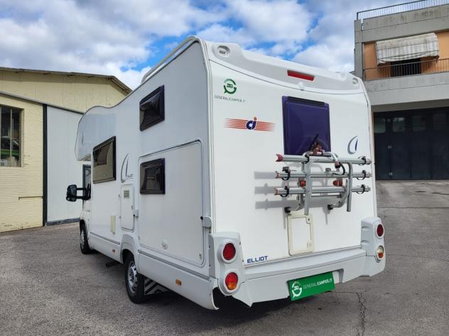 CAMPER CI DUCATO MANSARDATO 7 POSTI LETTI CASTELLO CLIMATIZZATORE DOPPIA DINETTE GENERALI USATO - Foto 3