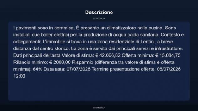 Immobile in asta di 115 m², box auto in vendita a Lentini - Foto 17